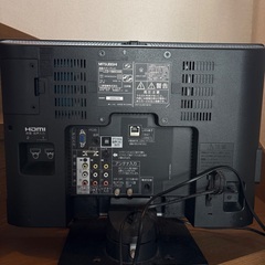 MITSUBISHIテレビ（画面幅46×高さ32cm）の画像