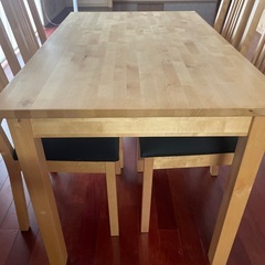 IKEA ダイニングセットの画像