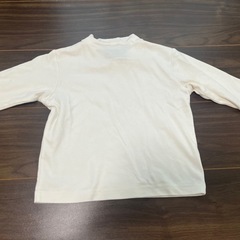 無印良品 ベビー タートルネック シャツ 90センチの画像