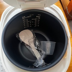 SANYO ECJ-YM10 炊飯器 ホワイトの画像