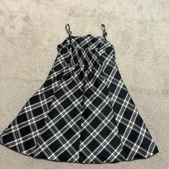 INGNIチェックフレアキャミワンピMの画像