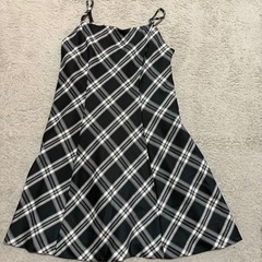 INGNIチェックフレアキャミワンピMの画像