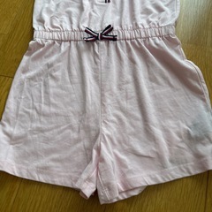 TOMMY HILFIGER 半袖オールインワン M (8/10) ピンクの画像