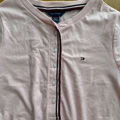TOMMY HILFIGER 半袖オールインワン M (8/10) ピンクの画像