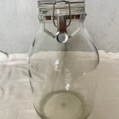 無印良品　果実酒用ビン　4ℓ　の画像