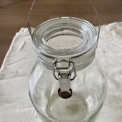 無印良品　果実酒用ビン　4ℓ　の画像