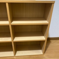本棚／収納／お好きな方法でご利用ください♪の画像