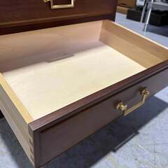 MARUNI マルニ地中海 電話台・FAX台・キャビネット 幅55cm Used/キレイの画像