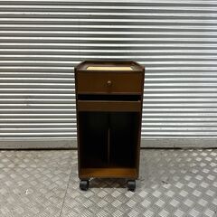 店頭引き渡し 中古 サイドワゴン 収納 木製 引出し 家具の画像