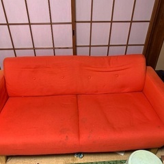 ソファー　二人がけの画像