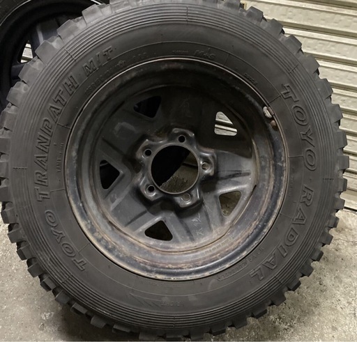 ジムニー　JB23 TOYO トランパス　20年製造　MTタイヤ　195/R16C 4本セット