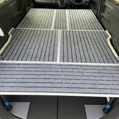 ホンダNbox簡易ベッドの画像