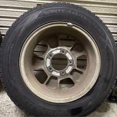 ジムニー JA22 ウインターマックス　スタッドレス　21年製造　175/80R16 4本セットの画像