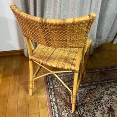 ラタン チェア 椅子　1脚　 の画像