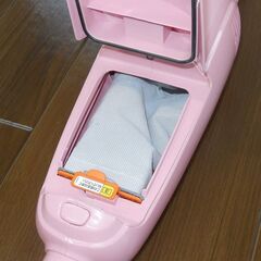 【直接引き取りのみ】 充電式コードレススティッククリーナー マキタ CL105D(N) ピンク R7-0013の画像