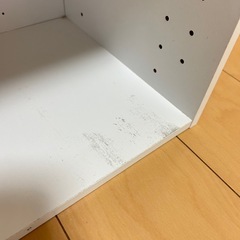 【同時購入で割引】ニトリ　カラーボックス白の画像