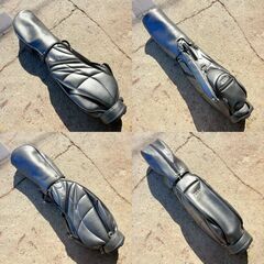 【❗️✨人気ブランド✨❗️】　XXIO ゼクシオ キャディバッグ ブラック✨軽量で使いやすい！練習用にも◎の画像
