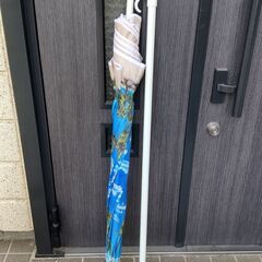 ビーチパラソル　庭　砂浜　アウトドア　ディスプレイ用　レトロの画像