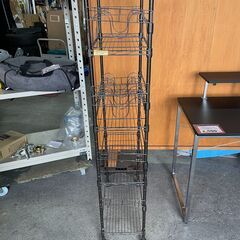 早い者勝ち❕　キャスター付きメタルラック❕　スチールラック❕　ゲート付き軽トラ無料貸し出し❕　購入後取り置きにも対応❕　R6294の画像