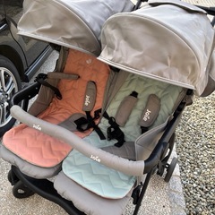 【成立済)】2人乗り/双子ベビーカーの画像