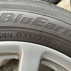 ダイハツ純正　１４インチアルミ＋中古タイヤ　１台分　155/65R14の画像