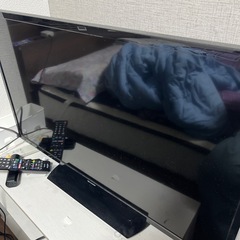 シャープ32インチテレビの画像