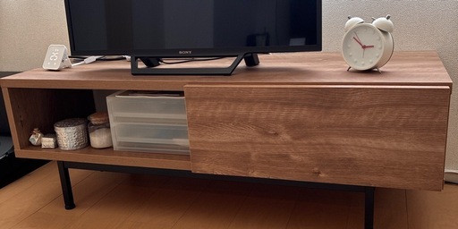 LOWYA 木目調国産TVボード/幅120cm