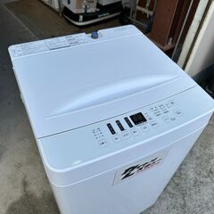 【動作保証あり】TAGlabel by amadana 2021年 AT-WM5511-WH 5.5kg 全自動洗濯機【管理KRS808】の画像