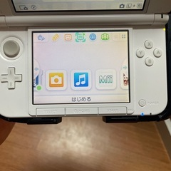 Nintendo 3DS LL 本体　アイルーホワイト　 SPR-001 モンスターハンター4 の画像