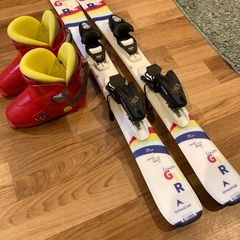 スキー板110cm ブーツ19cm 2024年購入品の画像