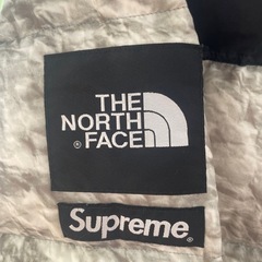 Supreme / The North Face Nuptse Jacket "White Paper Print"の画像