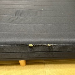 シングルマットレスベッドの画像