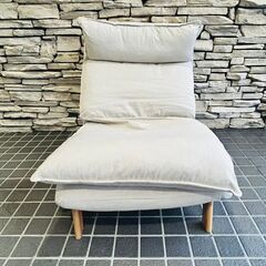 MUJI ハイバックリクライニングソファ 1人掛けソファー 無印良品 北TO3の画像