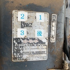トラクター(価格相談可)の画像