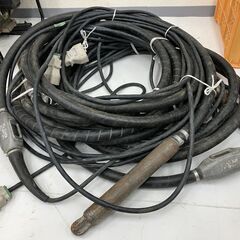 【SIW】EXEN エクセン HAG136MF 高周波発電機 コンクリートバイブレーターセット【現状渡し品】の画像