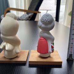 京都のお土産品　陶器で出来た舞妓さんのの画像