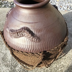 泡盛　空の甕　甕のみ　中身無しの画像