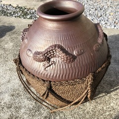 泡盛　空の甕　甕のみ　中身無しの画像