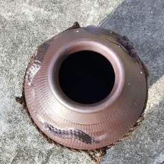 泡盛　空の甕　甕のみ　中身無しの画像
