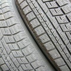 発送不可 ヨコハマスタッドレス 145/80R13 2021年製 スチールホイール 中古4本セット アイスガードIG60の画像