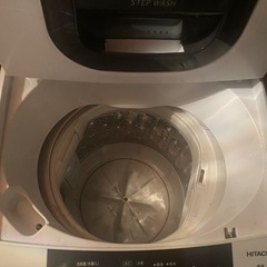 日立　全自動洗濯機の画像