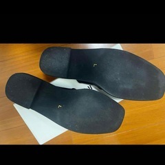 RANDA ブラック サンダルの画像