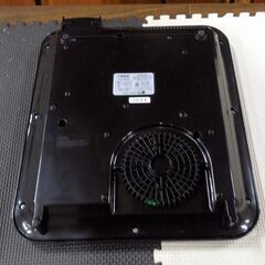 使用感少 山善 1400W IHクッキングヒーター IHヒーター YEA-140(B) 2017年製 一口 卓上 IHコンロ YAMAZEN 札幌市東区 新道東店の画像