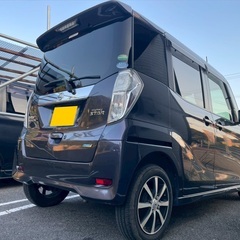 26年式☆月々1万円〜分割払い可❗️ 車検2年付き！【名義変更代込み】大人気☆日産 デイズルークス☆Bluetoothナビ付き☆走行中DVD見れます☆ETC付き☆便利なバックカメラ付き☆電動スライドドア☆ドラレコ付き☆スマートキー☆社外アルミ☆フルオートエアコンそのまま乗って帰れます❗️の画像