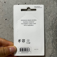Sandisk Micro SDカード64gb64GB【新品】 の画像