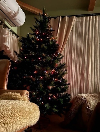 中城産業キングピークツリー210cm　クリスマスツリーのみ