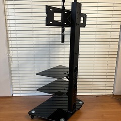 移動式　テレビスタンドの画像