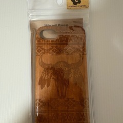 【新品未使用】木彫りiPhoneケースの画像