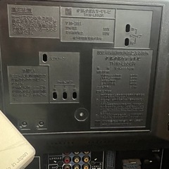 Nationalのブラウン管テレビの画像