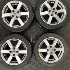 【取引成立】
ホンダ　夏タイヤ付きあるみアルミの画像